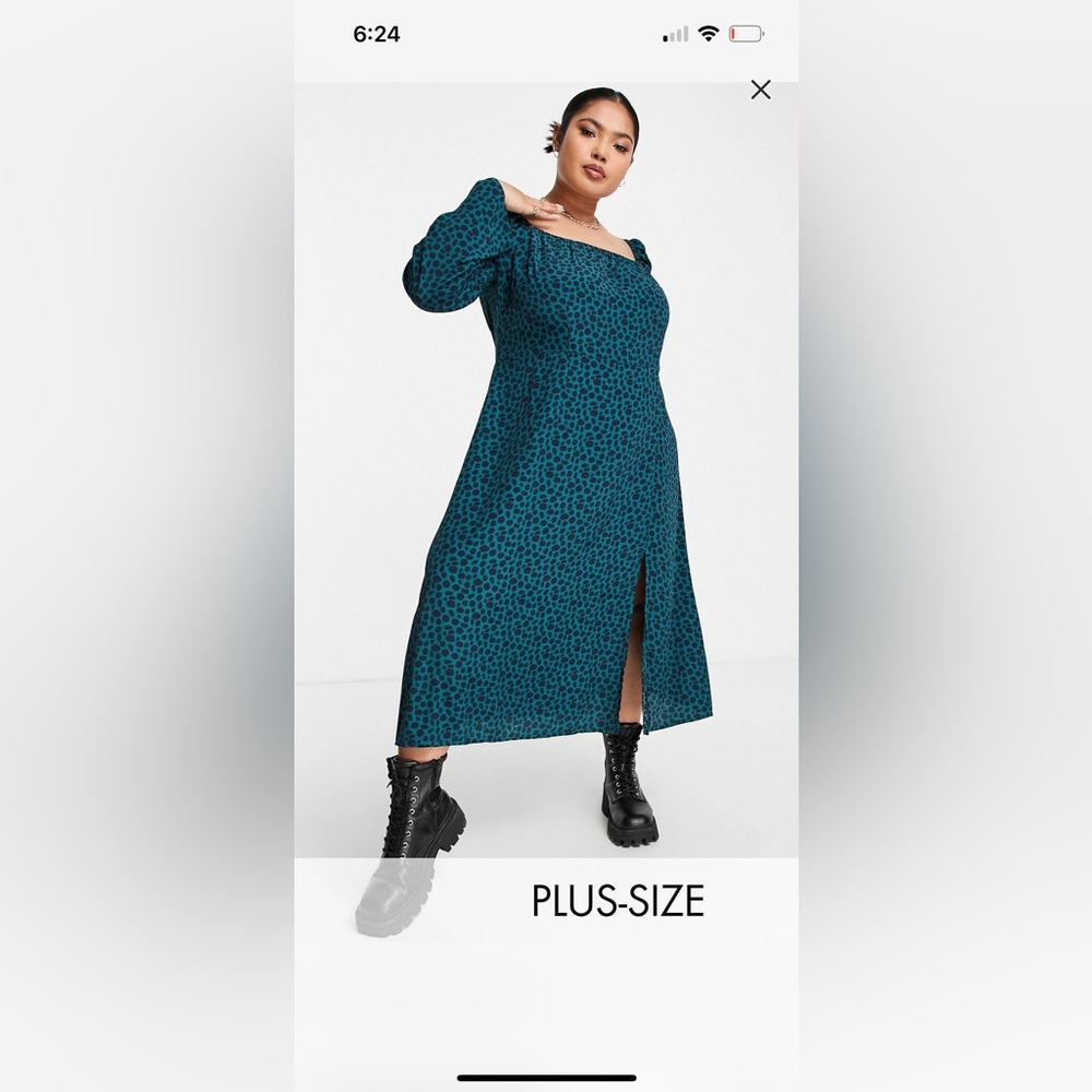 ASOS/Urban Thread Plus Leopard Dress